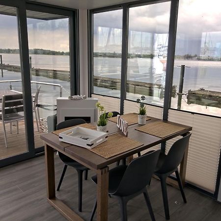 Ostsee Hausboot Schleswig Ostseeblick 1 Zewnętrze zdjęcie