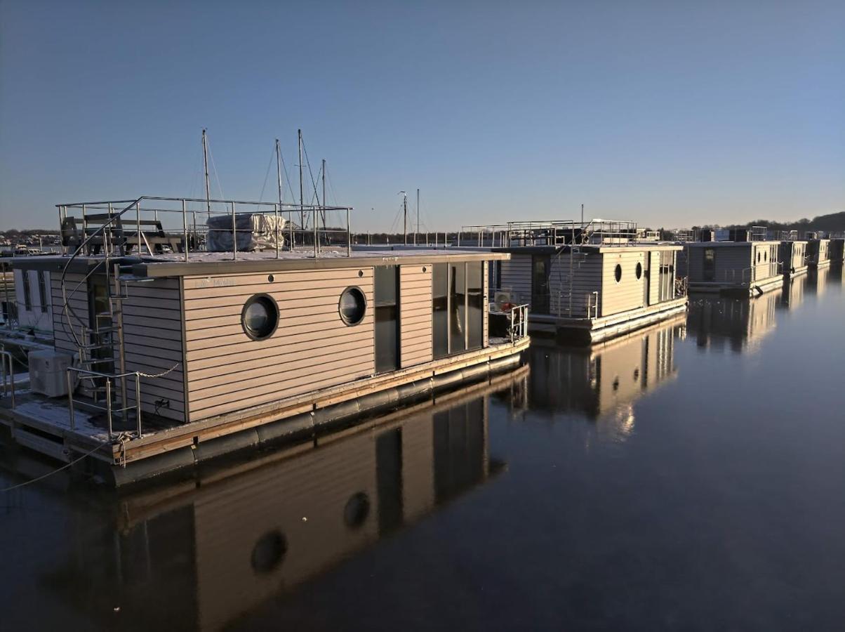Ostsee Hausboot Schleswig Ostseeblick 1 Zewnętrze zdjęcie