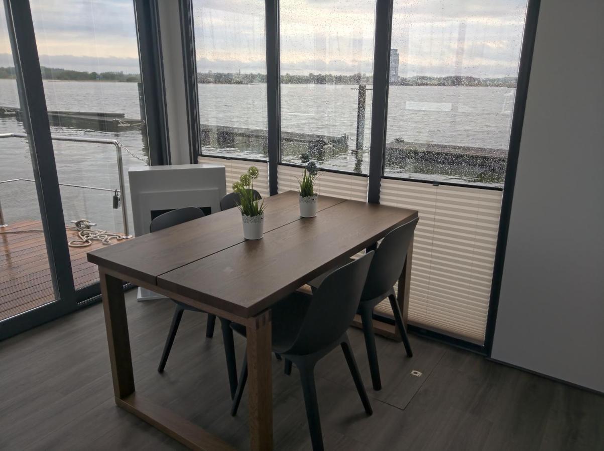 Ostsee Hausboot Schleswig Ostseeblick 1 Zewnętrze zdjęcie