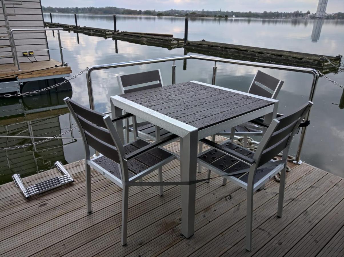 Ostsee Hausboot Schleswig Ostseeblick 1 Zewnętrze zdjęcie
