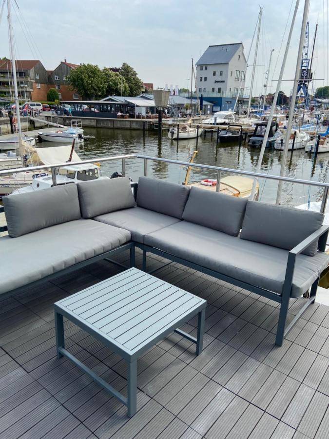 Ostsee Hausboot Schleswig Ostseeblick 1 Zewnętrze zdjęcie