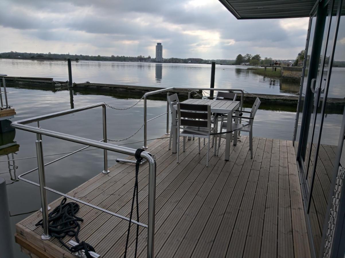Ostsee Hausboot Schleswig Ostseeblick 1 Zewnętrze zdjęcie
