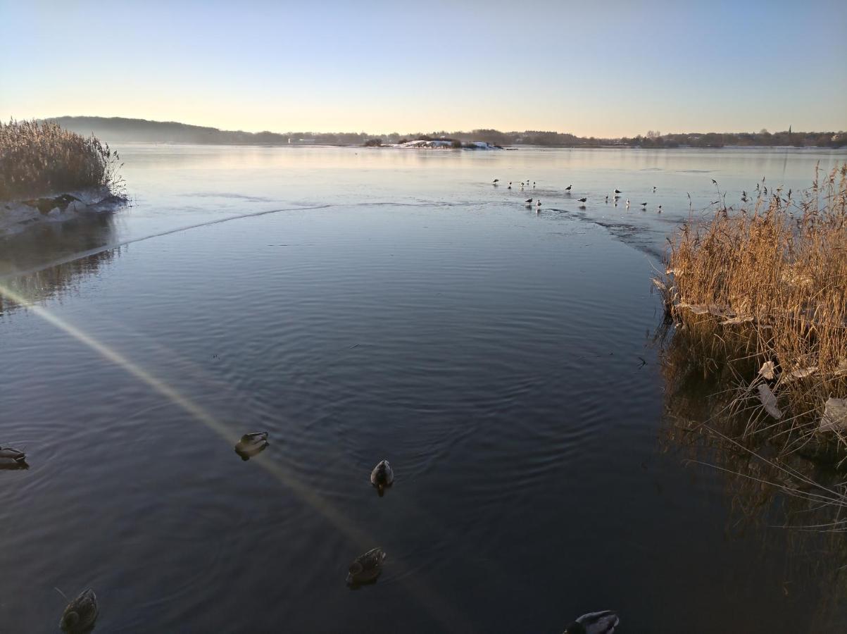 Ostsee Hausboot Schleswig Ostseeblick 1 Zewnętrze zdjęcie