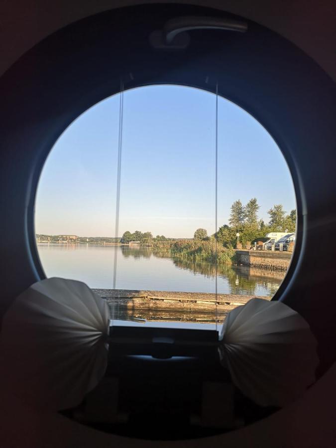 Ostsee Hausboot Schleswig Ostseeblick 1 Zewnętrze zdjęcie