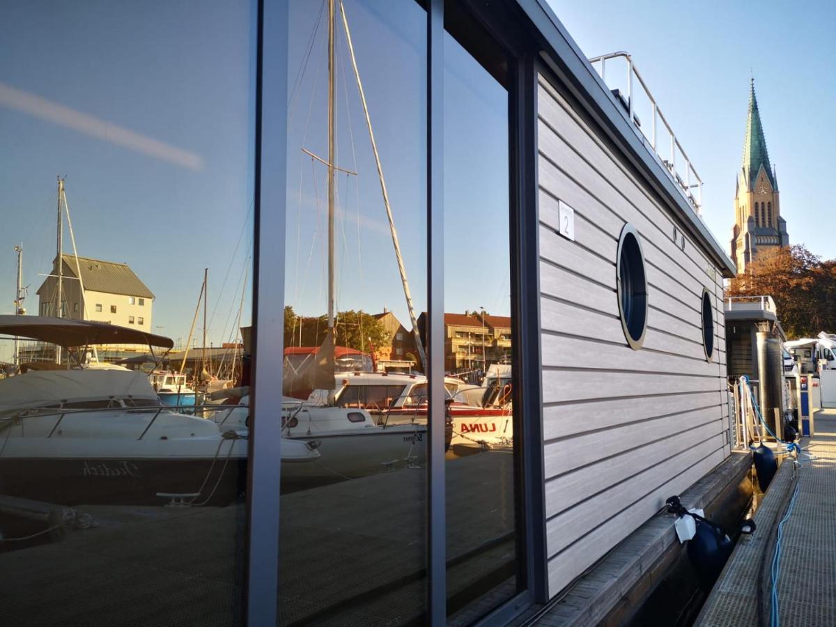 Ostsee Hausboot Schleswig Ostseeblick 1 Zewnętrze zdjęcie