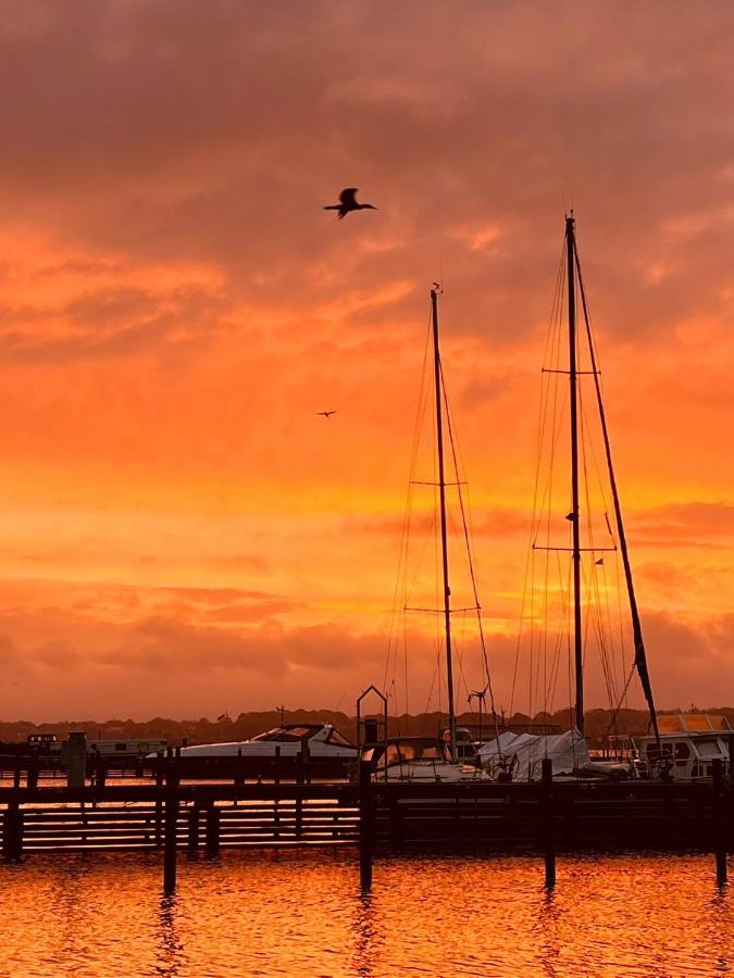 Ostsee Hausboot Schleswig Ostseeblick 1 Zewnętrze zdjęcie