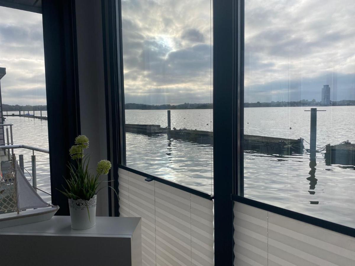 Ostsee Hausboot Schleswig Ostseeblick 1 Zewnętrze zdjęcie