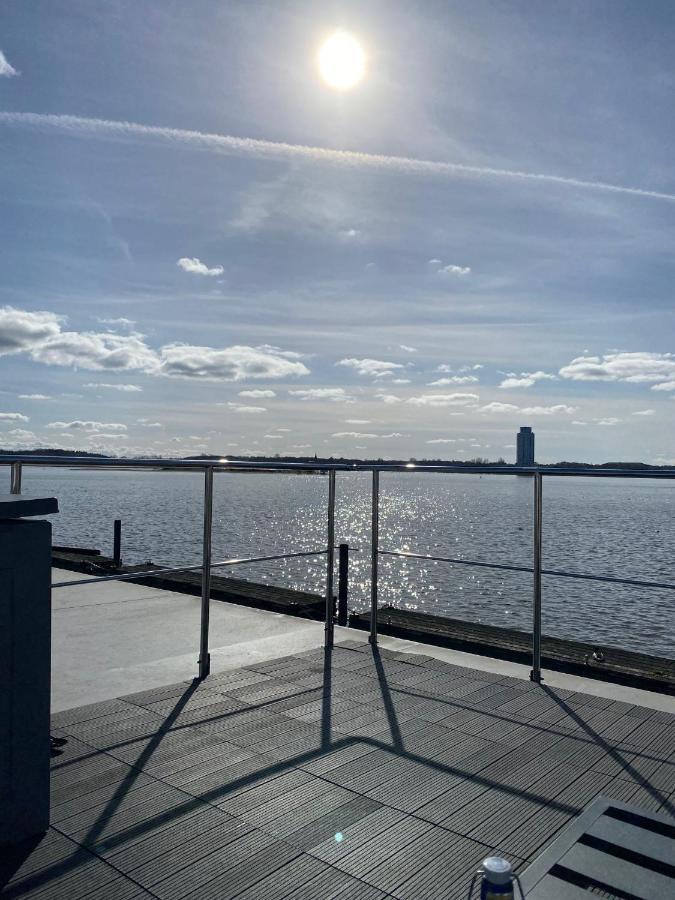 Ostsee Hausboot Schleswig Ostseeblick 1 Zewnętrze zdjęcie