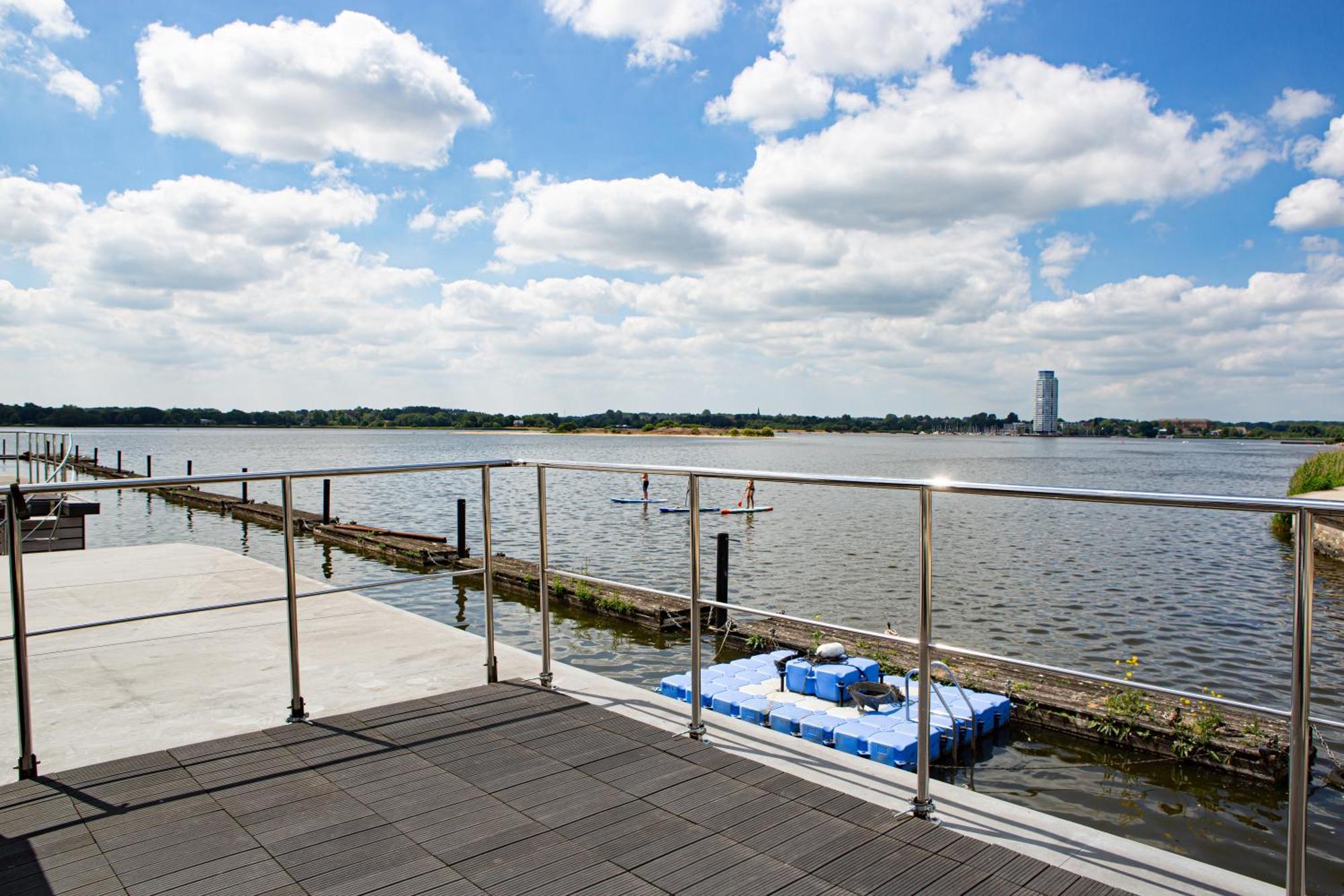 Ostsee Hausboot Schleswig Ostseeblick 1 Zewnętrze zdjęcie