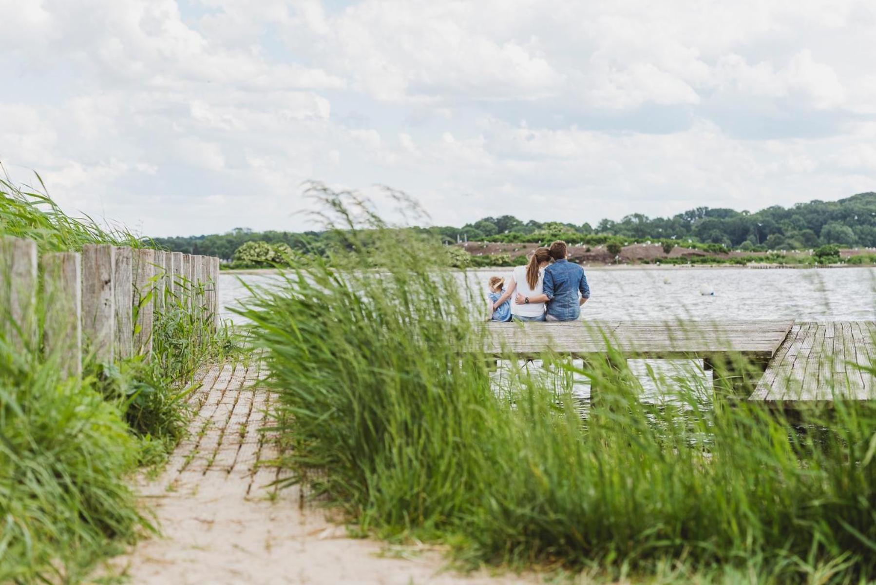 Ostsee Hausboot Schleswig Ostseeblick 1 Zewnętrze zdjęcie